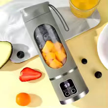 Mixeur Portable USB – Blender à Smoothies avec Affichage Numérique & Multi-Vitesses