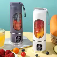 Mixeur Portable USB – Blender à Smoothies avec Affichage Numérique & Multi-Vitesses