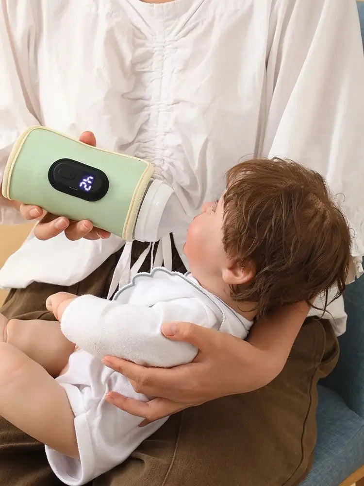 Chauffe-Biberon Portable USB – Idéal pour la Voiture et les Voyages