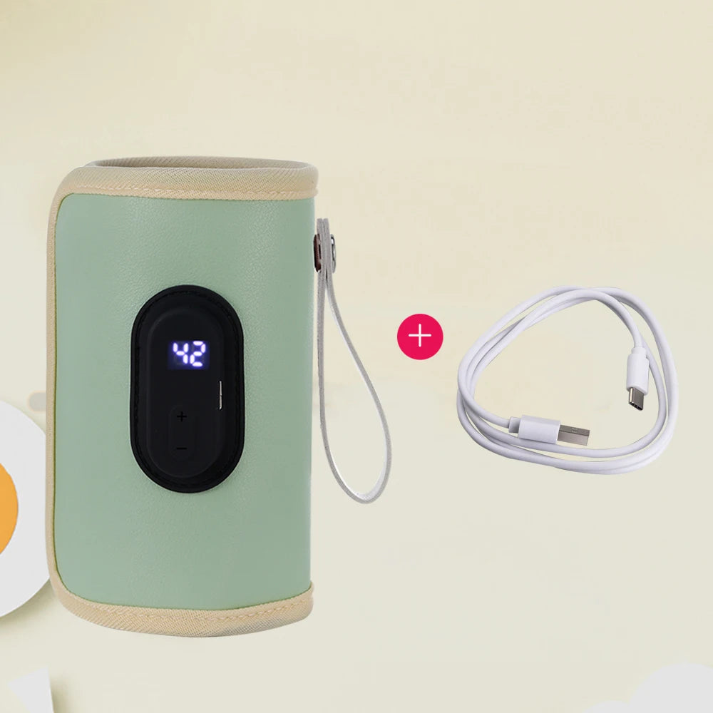 Chauffe-Biberon Portable USB – Idéal pour la Voiture et les Voyages